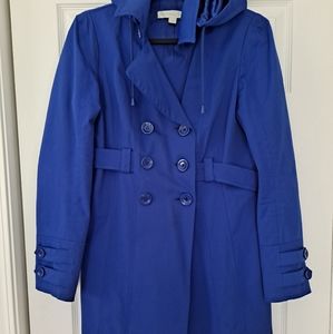 EXCULVISE NEW YORK & COMPANY TRENCH RAIN COAT